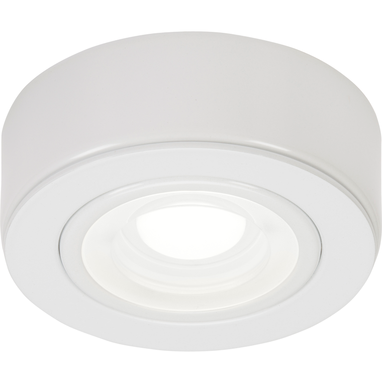Knightsbridge Round 4000K White LED Under Light UKES