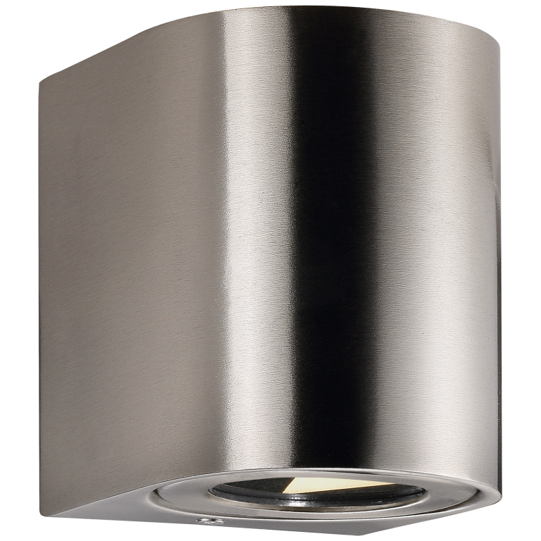 Nordlux Canto 2 Up/Down Stainless Steel Outdoor LED Wall Light | UKES