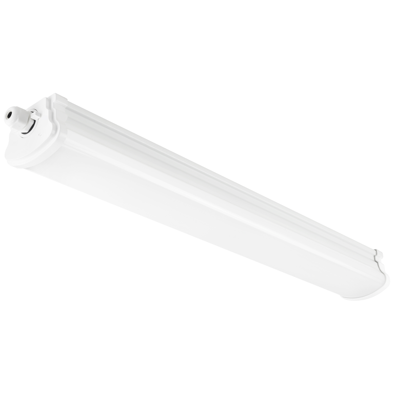 Nordlux Oakland 150 Barre lumineuse LED pour pièces humides IP65, longueur 155 cm, largeur 6,3 cm, 30 W 4000 K, 2700 lm, 125°, blanc, classe d'efficacité énergétique : A à A Nordlux Oakland 150 Barre lumineuse LED pour pièces humides IP65, longueur 155 cm, largeur 6,3 cm, 30 W 4000 K, 2700 lm, 125°, blanc, classe d'efficacité énergétique : A à A