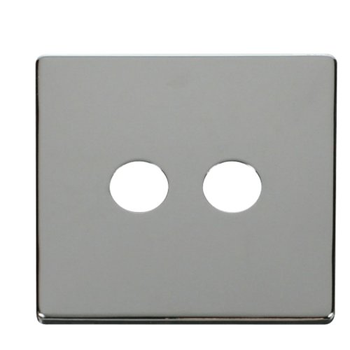 Cosmas 25033-FB Flat Black Double Toggle Switch Plate Switchplate Wall - View #9