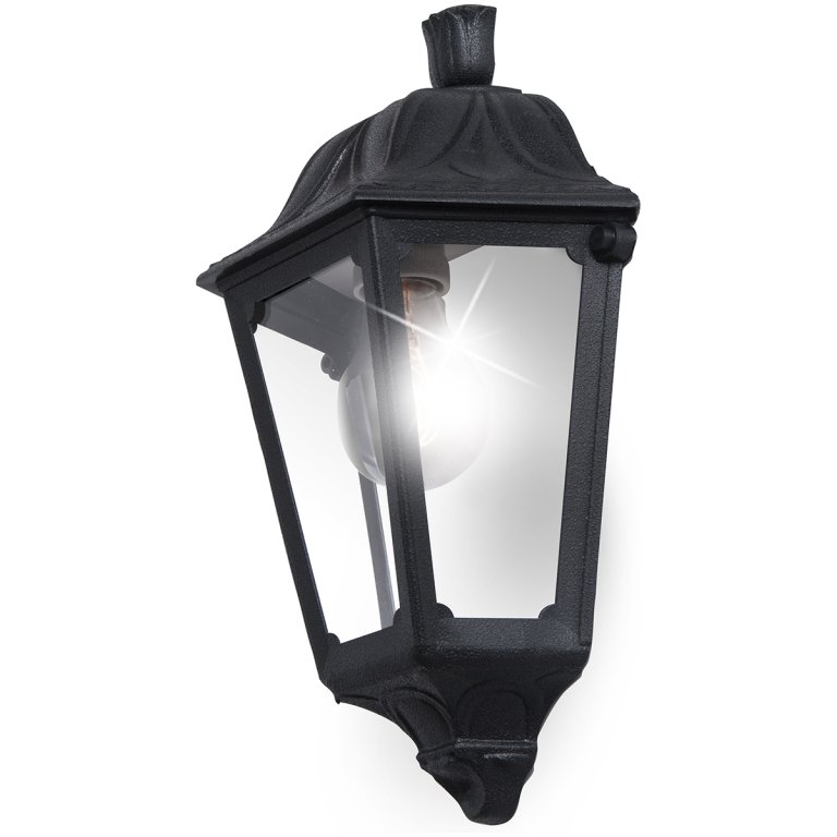 Fumagalli M22.000.AX.E27 Iesse Black Half Lantern | UKES