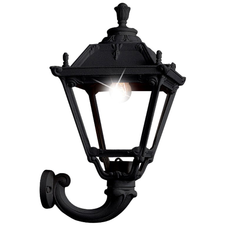 Fumagalli Q33.132.AX.E27 Tobia Ofir Wall Light Black Lantern | UKES
