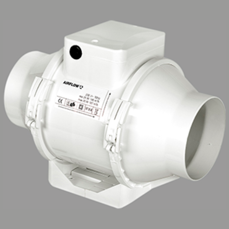 Airflow Aventa 100mm Extractor Fan Shower Kit with Adjustable Timer UKES