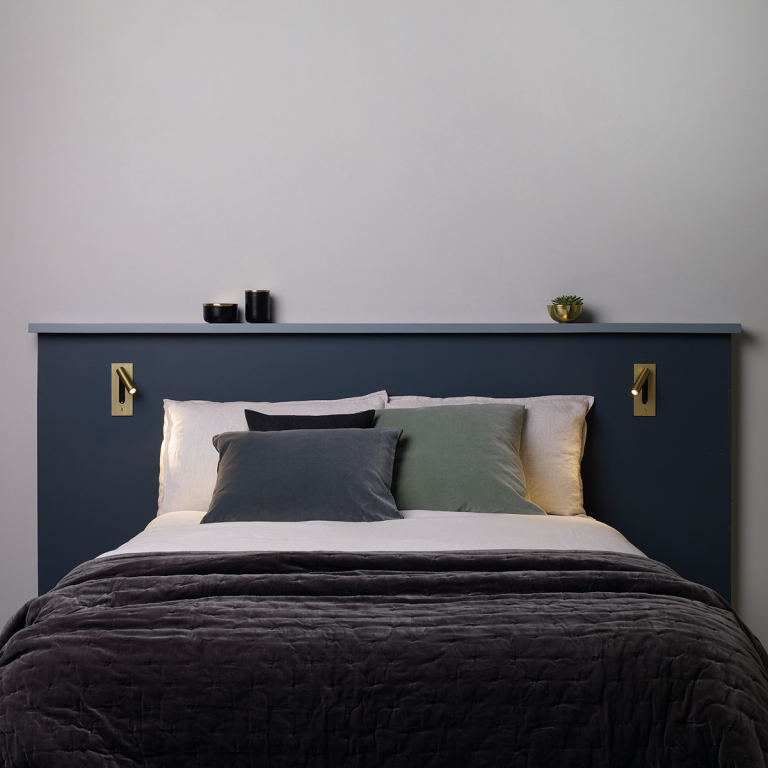 Astro Fuse Switched II Matt Black LED Wall Reading Light | UKES