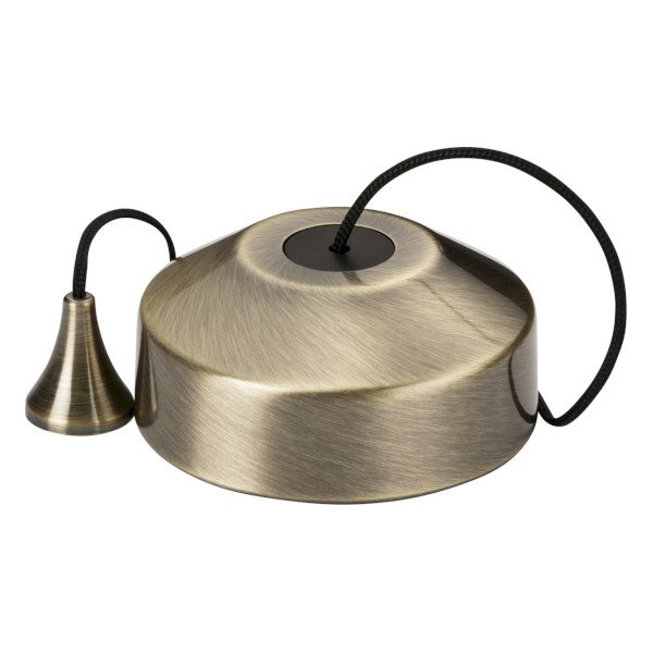 Knightsbridge 10AX Antique Brass Pull Cord Switch (8300AB) UKES