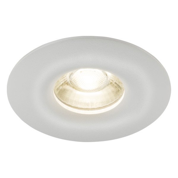 Portalampada Tondo GU10 Bianco VT-929, Qualità Professionale, Garanzia 5 Anni