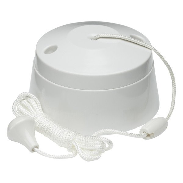Knightsbridge 10AX 1 Way White Pull Cord Switch (SN8290) UKES