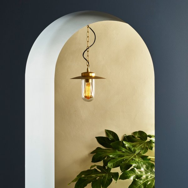 Astro Portree Solid Brass Pendant Light UKES