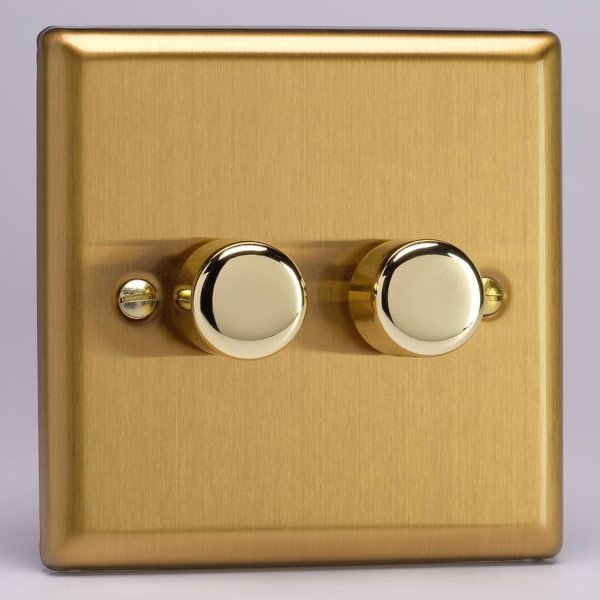 Varilight V-Pro 1-Gang 2-Way LED Dimmer In White JOP401W - K Lighting Supplies - Foto 3