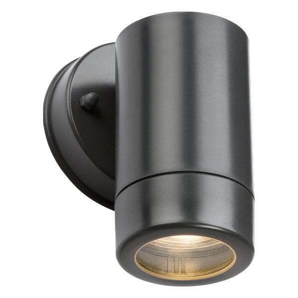 Knightsbridge Eamon IP54 GU10 Outdoor Wall Light (EA1A) UKES