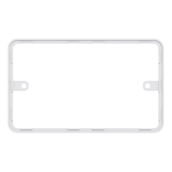 Click Deco Plus White 2 Gang 10mm Gasket | UKES