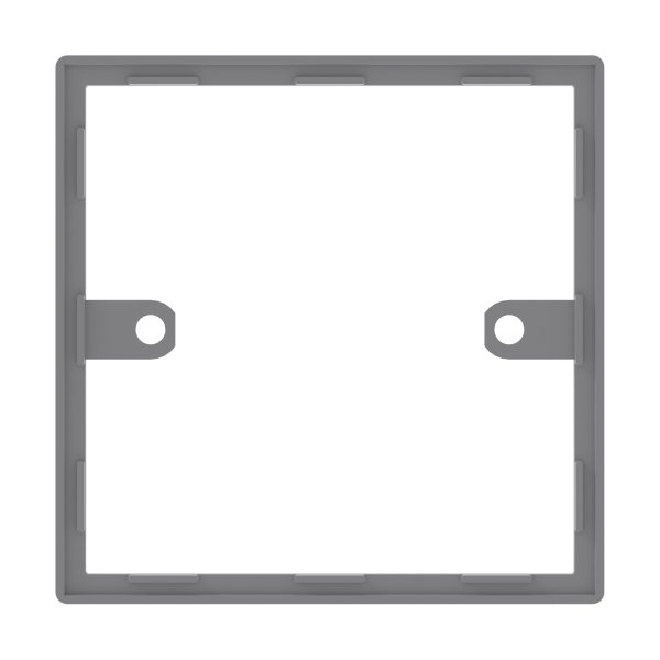 Click Deco Grey 1 Gang Gasket UKES