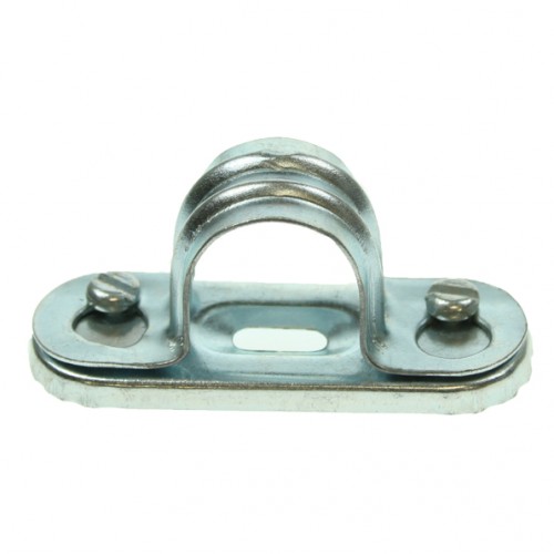 Niglon 20mm Steel Spacer Bar Saddle, Galvanised Conduit Accessories, UK Electrical Supplies