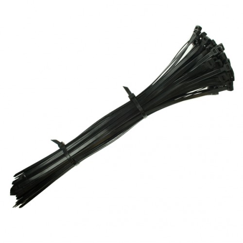 530x9.0mm Black Cable Ties, Accessories, UK Electrical Supplies