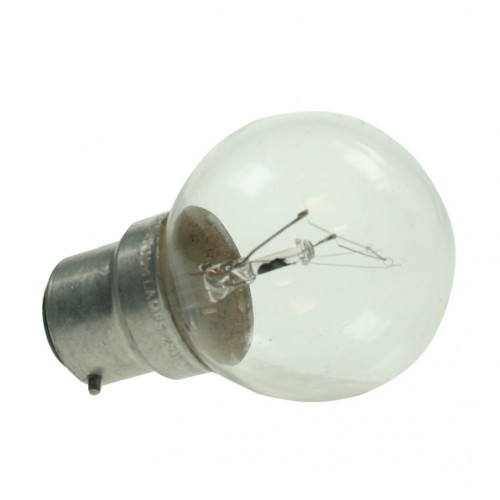 Cap 240v 40watt Opal Golf Ball Lamp, General Purpose Bulbs, UK Electrical Supplies