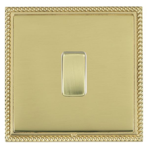 Hamilton Linea Georgian CFX Polished Brass Frame Polished Brass Plate 1 