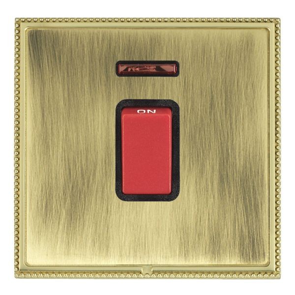 Hamilton Linea Perlina CFX Polished Brass Frame Antique Brass Plate 45A 