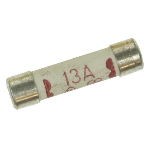 10 Ceramic 13 Amp Plug Fuses, Electronic Fuses Supplier, UK Electrical 