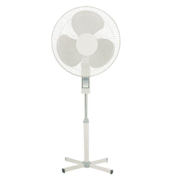 thumbnail interactive-video image 1 of Kingavon 16 Inch Oscillating Tower Fan – Extendable Free Standing Pedestal – Home Cooling 1 of 5