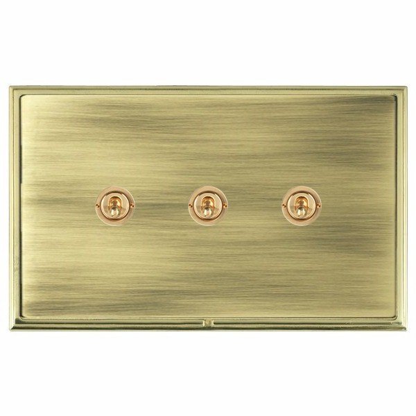 Hamilton Linea Scala CFX Polished Brass Frame Antique Brass Plate 3 
