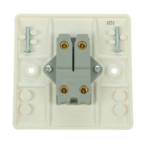 Interruttore Unipolare Largo Simon 27 BIANCO 27101-65 - Foto 5