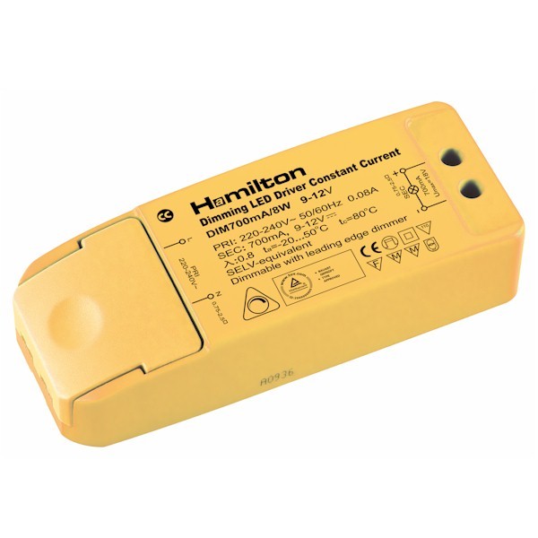 Hamilton Transformers 700mA 8W Dimming LED Driver Constant Current, Dimmer Switches, UK