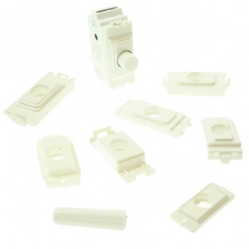 Zano Controls White 500W Push Dimmer Module | UKES