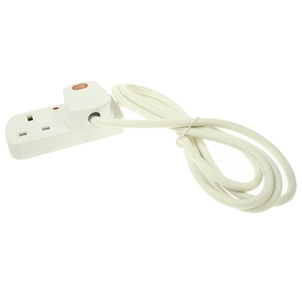 ced 2 gang 2 metre 13 amp extension lead, uk electrical supplies