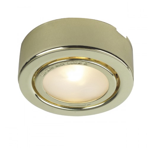 Aurora Lighting AUKFL503PB 12V G4 Pressed Steel Fixed 20W Halogen