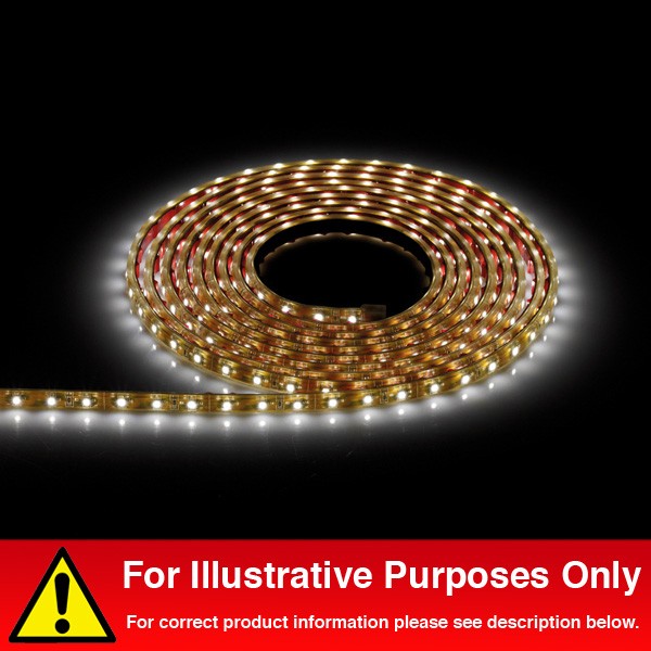 Aurora Lighting AUST100IP/WW 12V DC LED IP68 Single Colour Flexible LED Strip Light Warm White