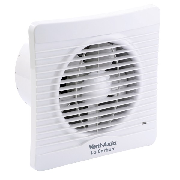 Ventilatore Estrattore Vent Axia TL6WW 150 Mm &ndash; Montaggio A Finestra, Senza Tapparelle, Bianco