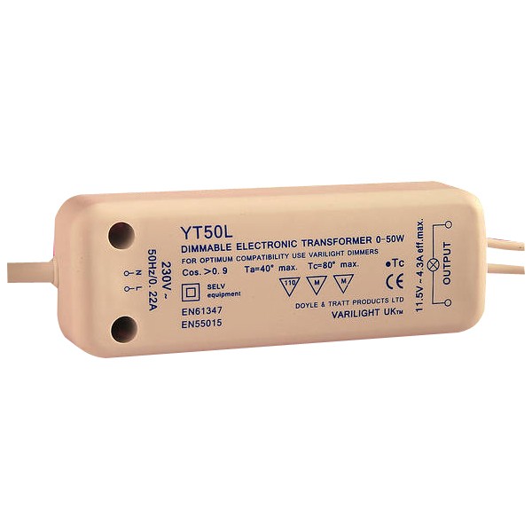 Varilight Low Voltage Dimmable Low Load Transformer, UK Electrical Supplies