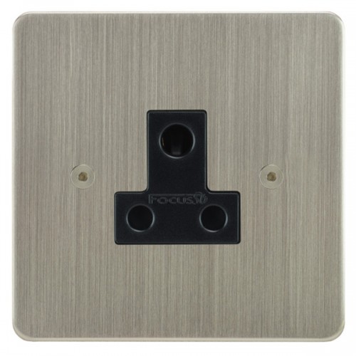 Focus SB Horizon HSN20.1B 1 gang 5 amp unswitched socket in Satin