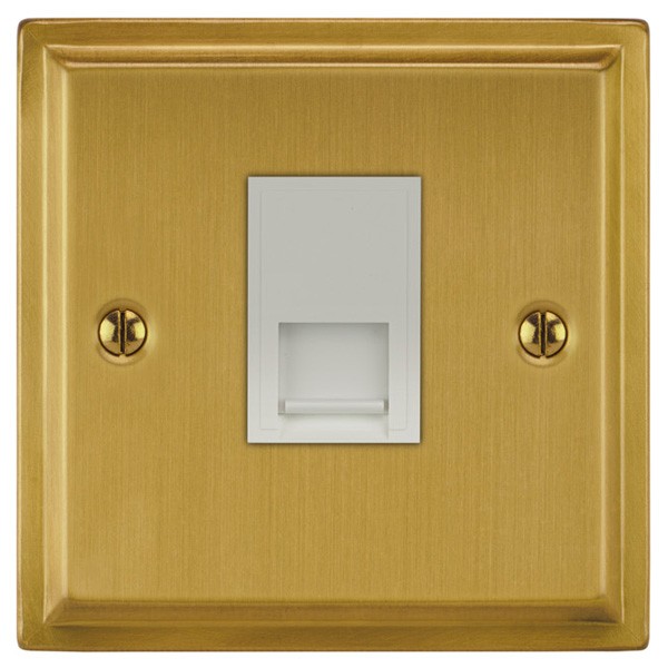 Focus SB Sheraton SSB25.1W 1 gang secondary telephone extension socket ...