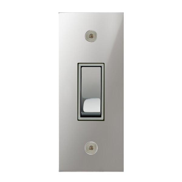 Focus SB True Edge TEAPC16.1W 1 gang 20 amp 2 way architrave switch in