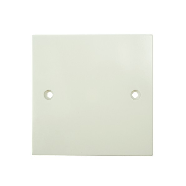 BG White PVC Single Blank Plate, Switches and Sockets, UK Electrical Supplies