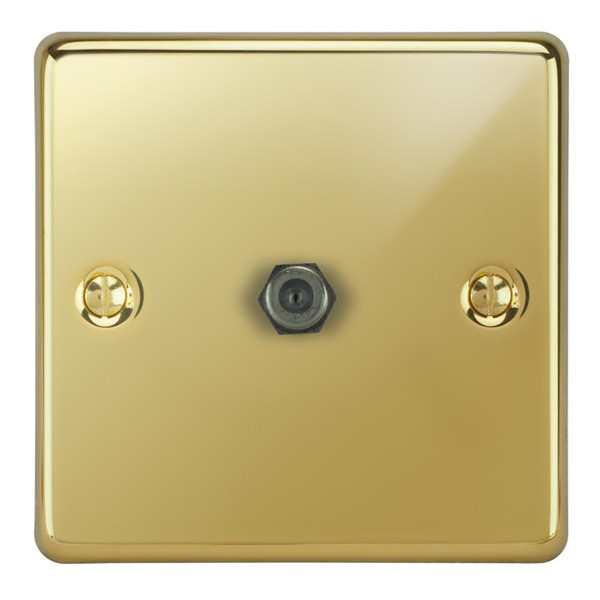 Focus sb / Forbes et lomax laiton poli 1 bande coaxial/point de