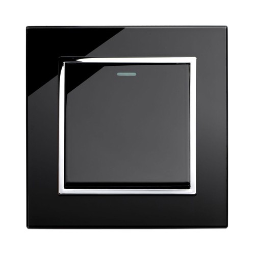 Presa Elettrica Con Spina 230V Wi-Fi Singola Con Misurazione Dell Gold Con Cornice In Vetro 87148736 - Foto 5