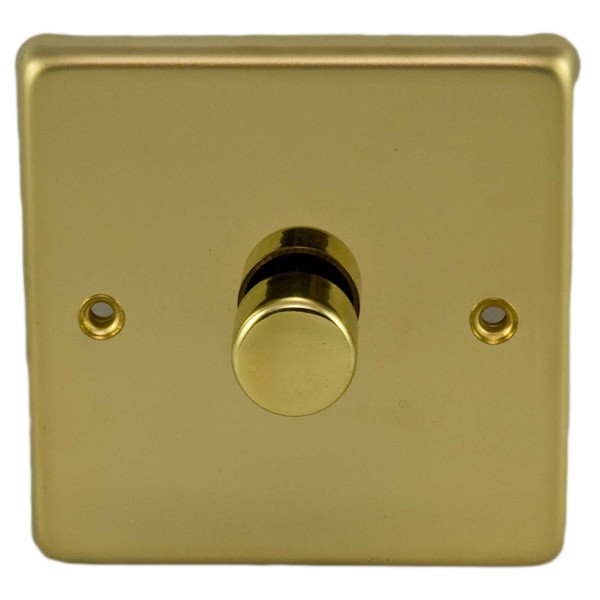 Eurolite Stainless Steel PB1D400LED Polished Brass 1 Gang 400w LED