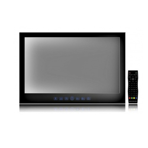 ProofVision 19 Inch Widescreen Waterproof Bathroom TV Black Finish at