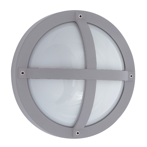 Ansell Lighting Solo Silver Grey Wall Light UKES