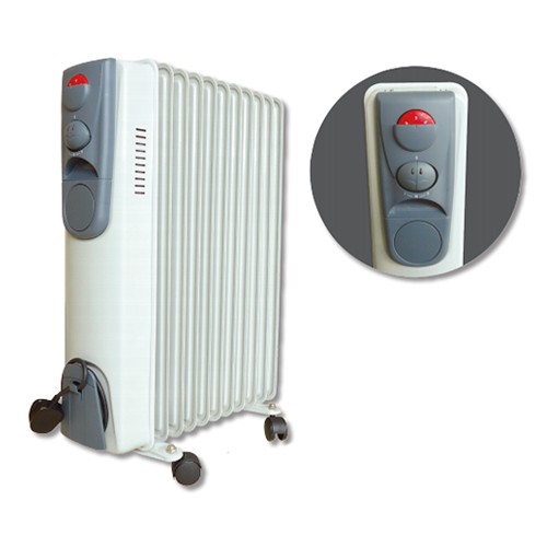 Eterna OH211 2KW 11 Fin Oil Filled Heater at UK Electrical Supplies