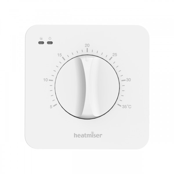 Heatmiser DSSB Central Heating Dial Thermostat with Set Back Function