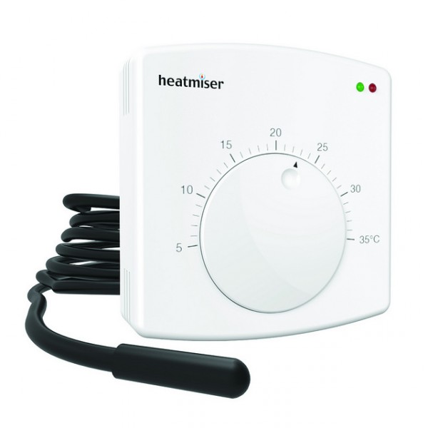 Buy the Heatmiser Thermostat Dial Series DS1E at UK Electrical Supplies