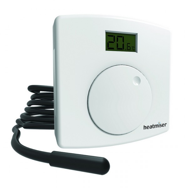 Buy the Heatmiser Thermostat Dial Series DS1EL at UK Electrical Supplies