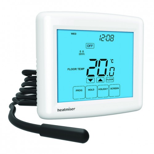 Buy the Heatmiser Touchscreen Thermostat PRTETS at UK Electrical Supplies