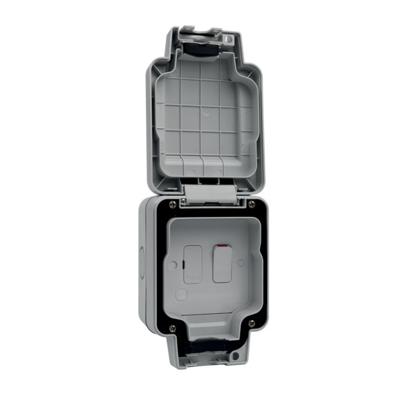 Buy Hager Sollysta WXPSSU83FO 13A Double Pole Fused Connect Unit with