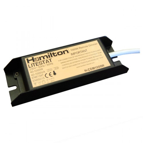 Hamilton Grid Fix Ceiling Dimmer 401000W 501000VA with Yellow Insert