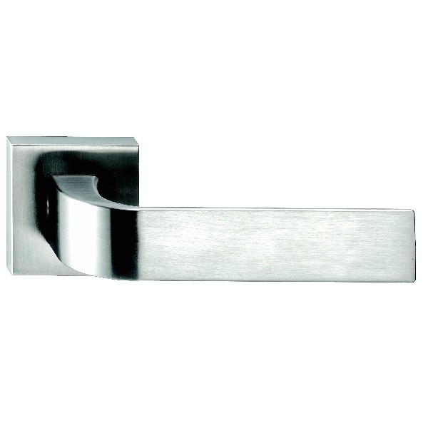 Hamilton Perfect Partners Satin Steel Pair of Luxury Door Handles UKES