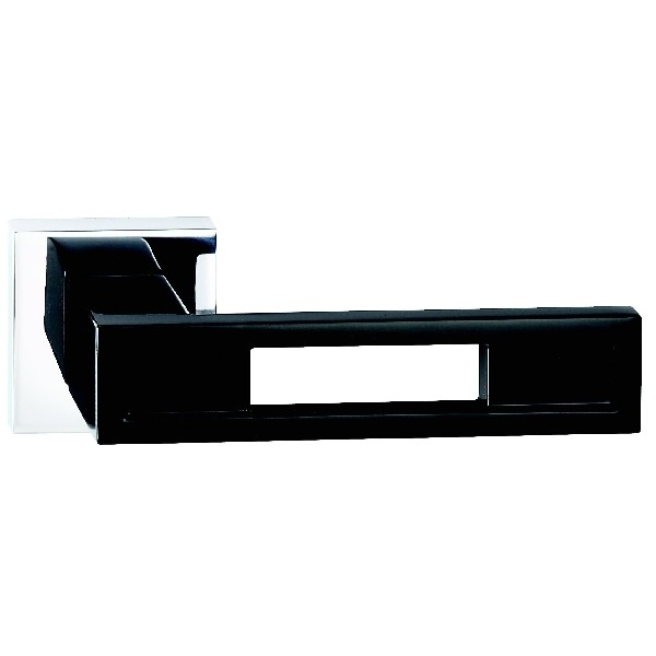 Hamilton Perfect Partners Pair of Luxury Door Handles with Piano Black